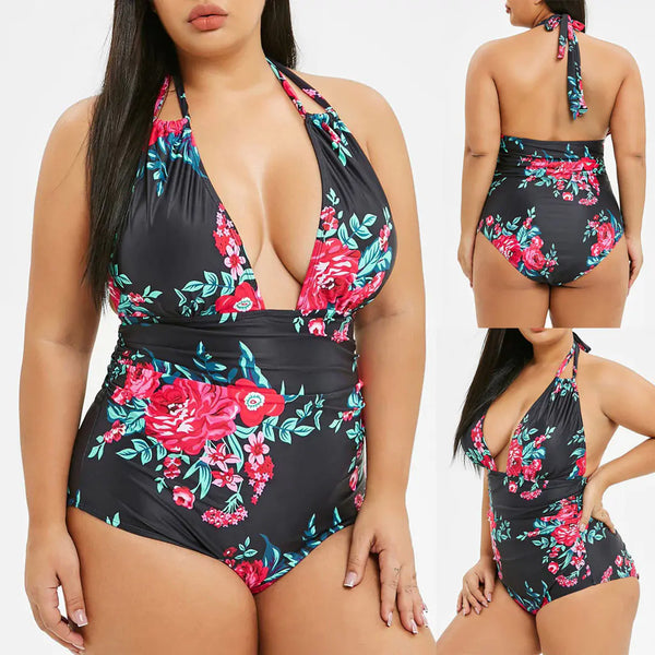 Floral One-Piece Swimsuit